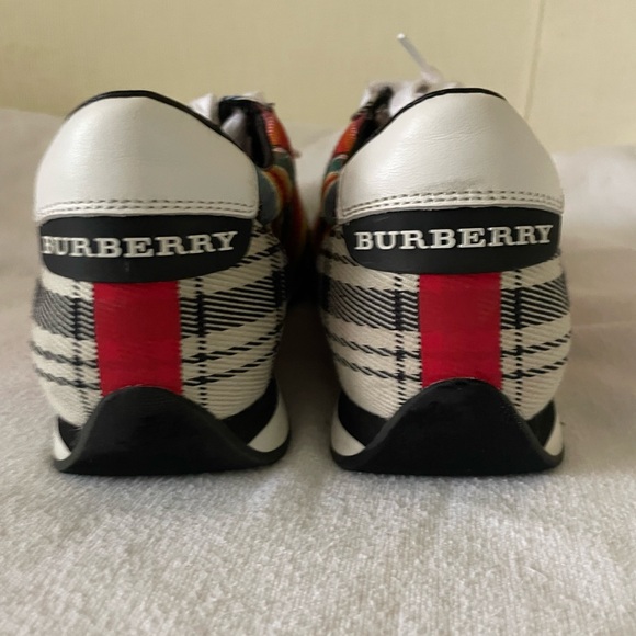 Burberry A L F AMELIA TARTAN SINK ACHLY SNEAKERS - Picture 7 of 10